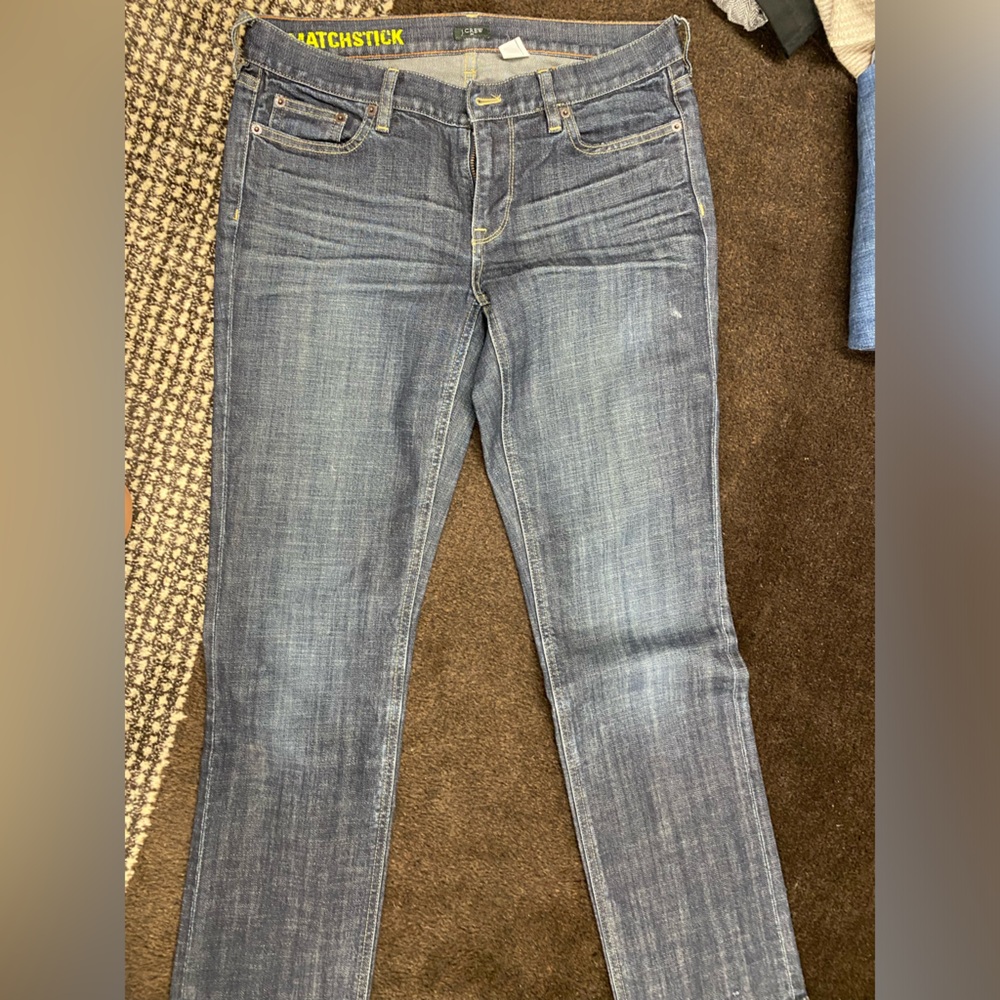 J.Crew MatchStick women’s jeans, size 31, basically brand new.